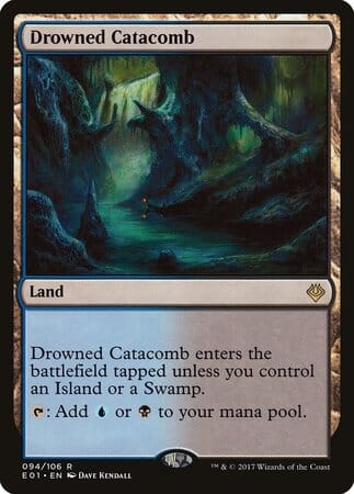 Drowned Catacomb [Archenemy: Nicol Bolas] MTG Single Magic: The Gathering  | Multizone: Comics And Games