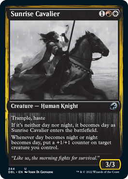 Sunrise Cavalier [Innistrad: Double Feature] MTG Single Magic: The Gathering  | Multizone: Comics And Games