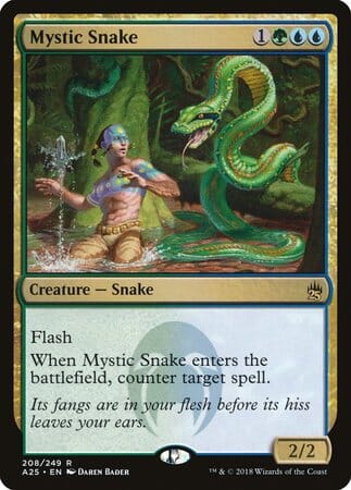 Mystic Snake [Masters 25] MTG Single Magic: The Gathering  | Multizone: Comics And Games