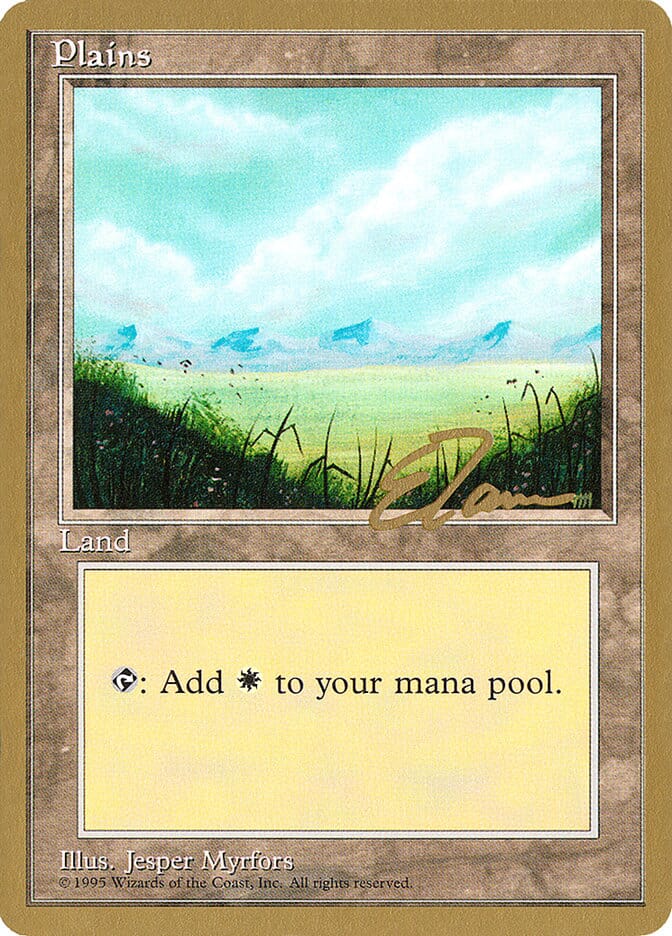 Plains (et366) (Eric Tam) [Pro Tour Collector Set] MTG Single Magic: The Gathering  | Multizone: Comics And Games