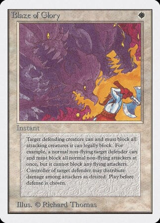 Blaze of Glory [Unlimited Edition] MTG Single Magic: The Gathering  | Multizone: Comics And Games