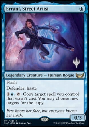 Errant, Street Artist (Promo Pack) [Streets of New Capenna Promos] MTG Single Magic: The Gathering  | Multizone: Comics And Games