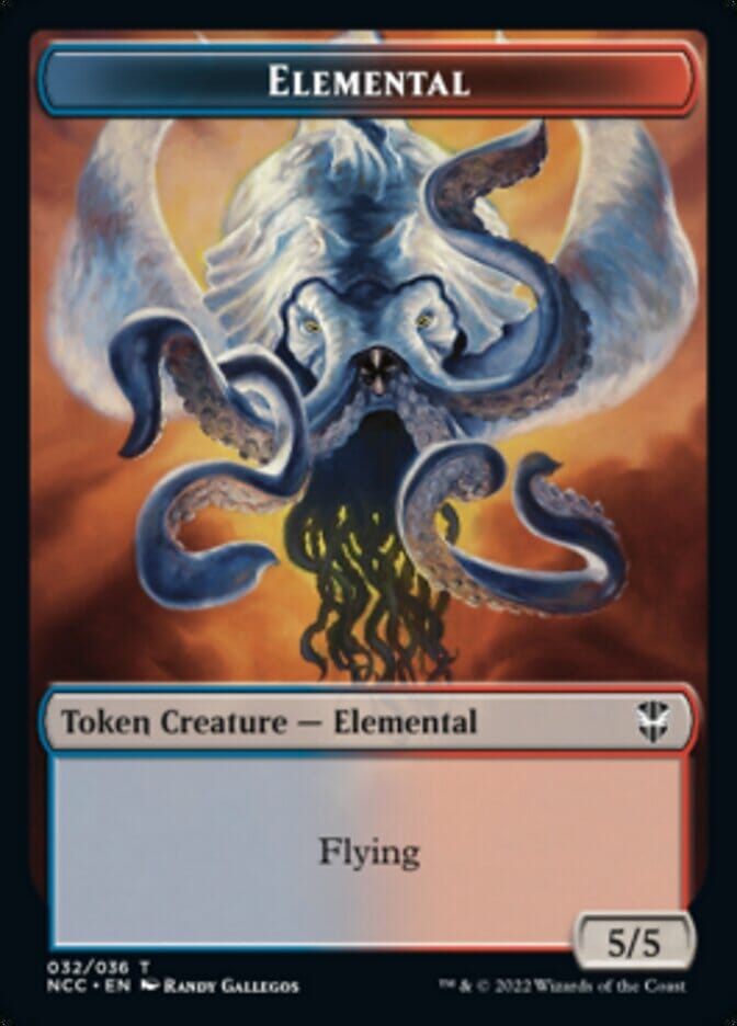 Elemental (032) // Rogue Double-sided Token [Streets of New Capenna Commander Tokens] MTG Single Magic: The Gathering  | Multizone: Comics And Games