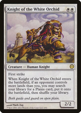 Knight of the White Orchid [Duel Decks: Knights vs. Dragons] MTG Single Magic: The Gathering  | Multizone: Comics And Games