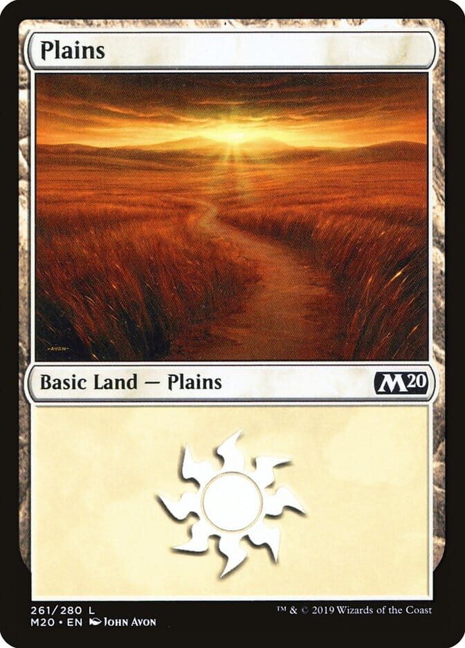 Plains (#261) [Core Set 2020] MTG Single Magic: The Gathering  | Multizone: Comics And Games