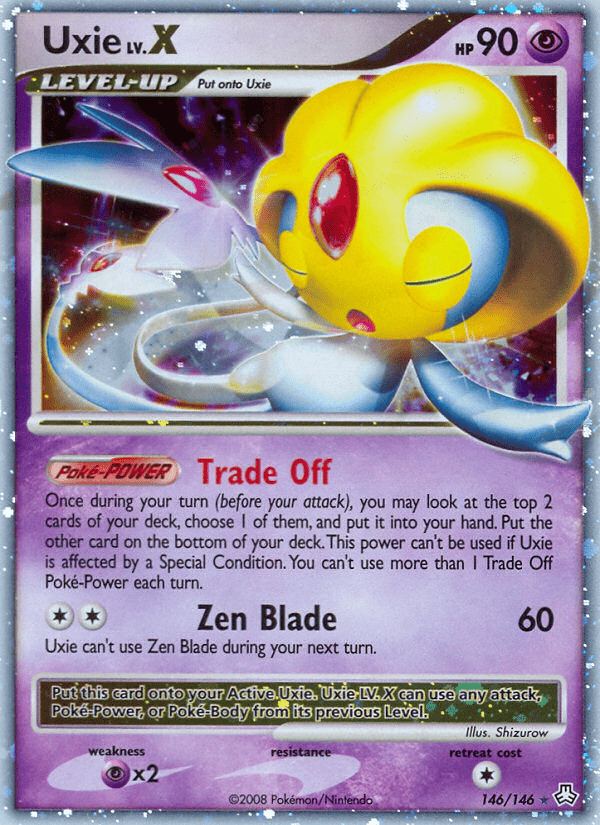 Uxie LV.X (146/146) [Diamond & Pearl: Legends Awakened] Pokemon Single Pokémon  | Multizone: Comics And Games