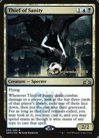 Thief of Sanity [Guilds of Ravnica Promos] MTG Single Magic: The Gathering  | Multizone: Comics And Games