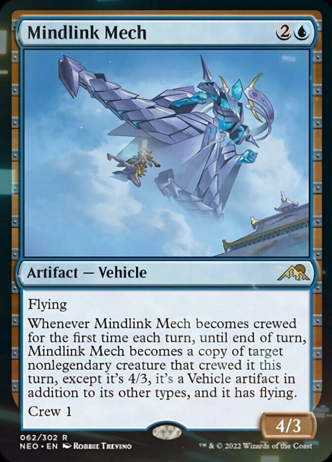 Mindlink Mech [Kamigawa: Neon Dynasty] MTG Single Magic: The Gathering  | Multizone: Comics And Games