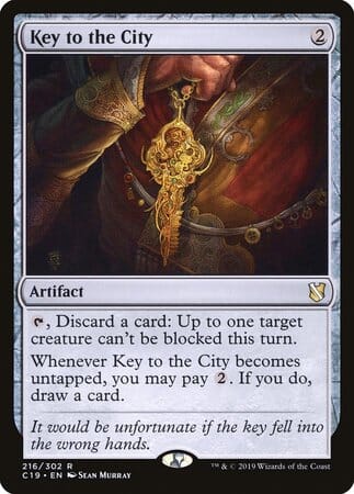 Key to the City [Commander 2019] MTG Single Magic: The Gathering  | Multizone: Comics And Games