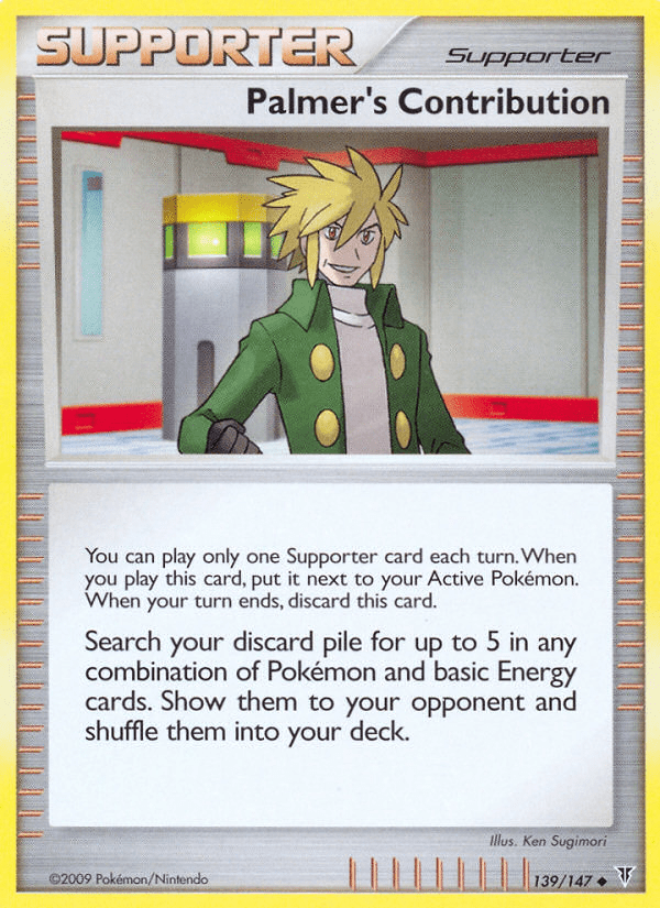 Palmer's Contribution (139/147) [Platinum: Supreme Victors] Pokemon Single Pokémon  | Multizone: Comics And Games