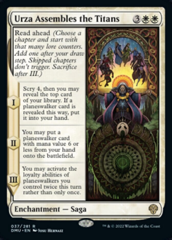 Urza Assembles the Titans [Dominaria United] MTG Single Magic: The Gathering  | Multizone: Comics And Games