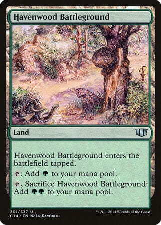Havenwood Battleground [Commander 2014] MTG Single Magic: The Gathering  | Multizone: Comics And Games