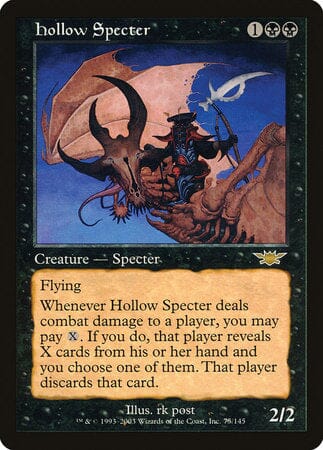 Hollow Specter [Legions] MTG Single Magic: The Gathering  | Multizone: Comics And Games