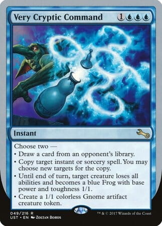 Very Cryptic Command (C) [Unstable] MTG Single Magic: The Gathering  | Multizone: Comics And Games