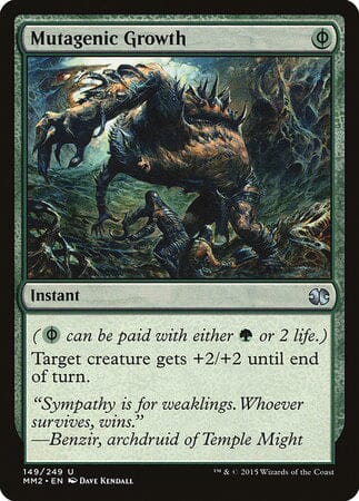 Mutagenic Growth [Modern Masters 2015] MTG Single Magic: The Gathering  | Multizone: Comics And Games