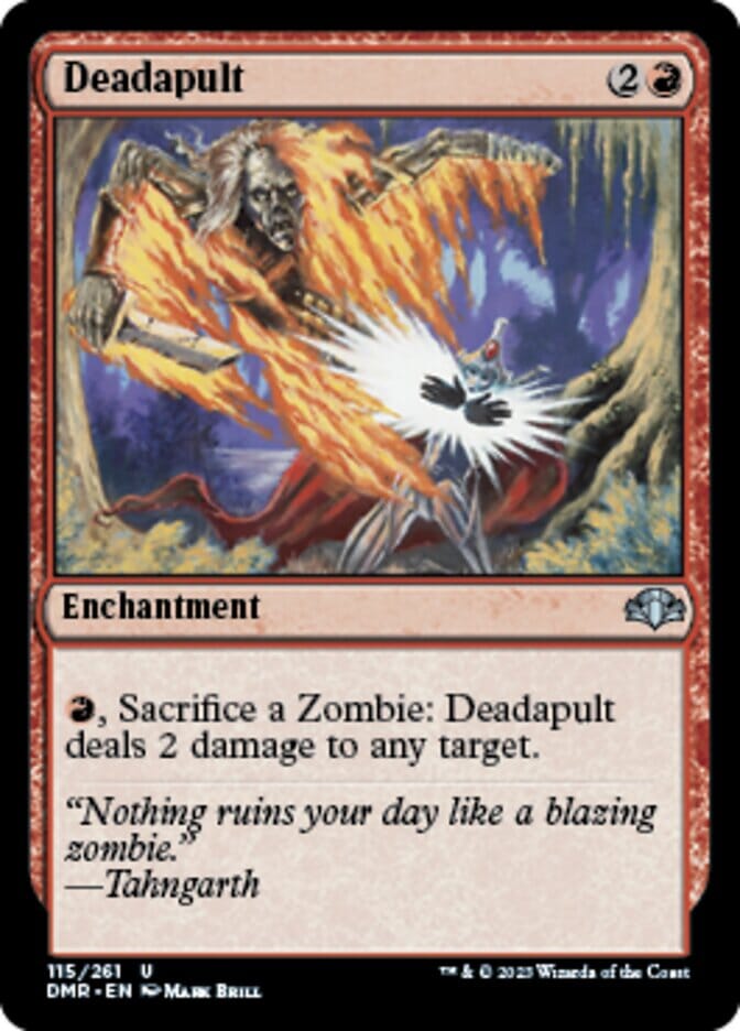 Deadapult [Dominaria Remastered] MTG Single Magic: The Gathering  | Multizone: Comics And Games