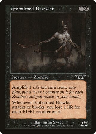 Embalmed Brawler [Legions] MTG Single Magic: The Gathering  | Multizone: Comics And Games