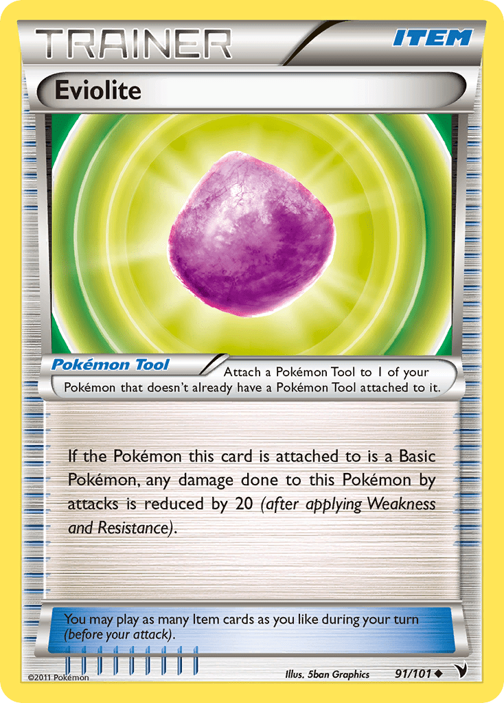Eviolite (91/101) [Black & White: Noble Victories] Pokemon Single Pokémon  | Multizone: Comics And Games