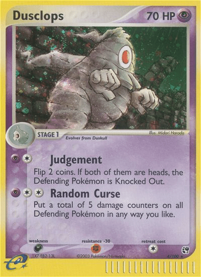 Dusclops (4/100) [EX: Sandstorm] Pokemon Single Pokémon  | Multizone: Comics And Games