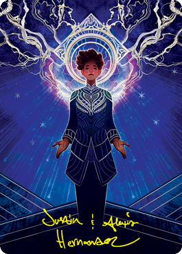 Brainstorm Art Card (Gold-Stamped Signature) [Strixhaven: School of Mages Art Series] MTG Single Magic: The Gathering  | Multizone: Comics And Games