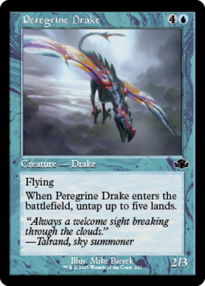Peregrine Drake (Retro) [Dominaria Remastered] MTG Single Magic: The Gathering  | Multizone: Comics And Games