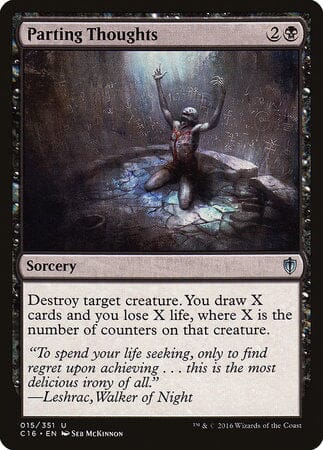 Parting Thoughts [Commander 2016] MTG Single Magic: The Gathering  | Multizone: Comics And Games
