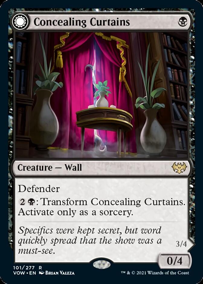 Concealing Curtains // Revealing Eye [Innistrad: Crimson Vow] MTG Single Magic: The Gathering  | Multizone: Comics And Games