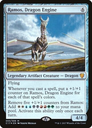 Ramos, Dragon Engine [Commander 2017] MTG Single Magic: The Gathering  | Multizone: Comics And Games