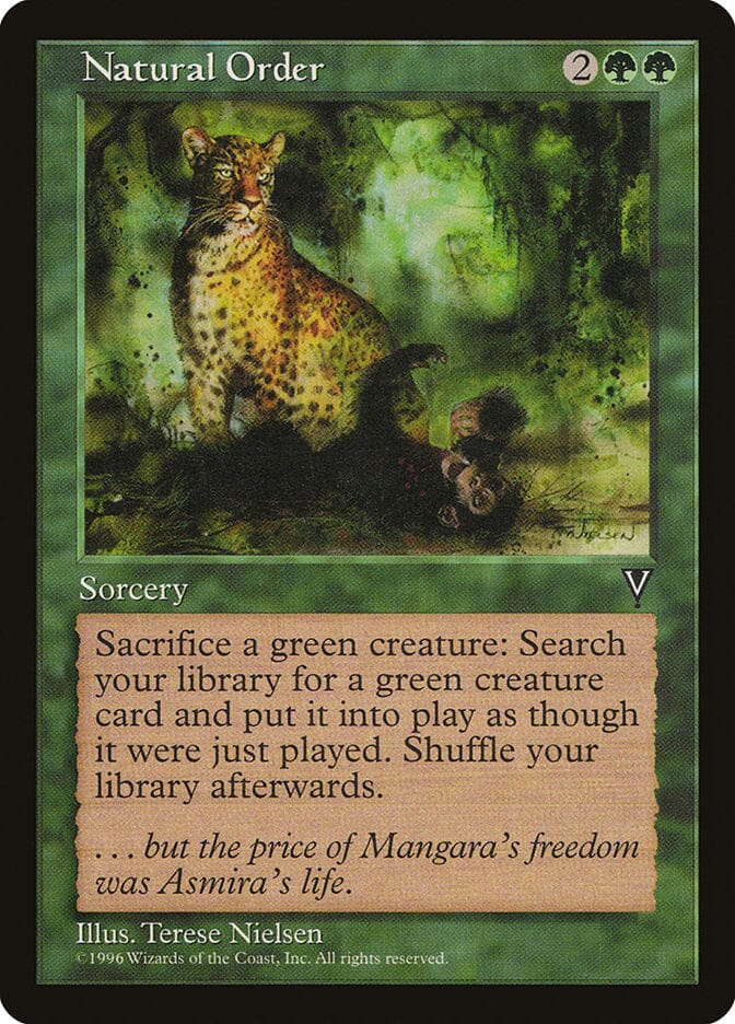 Natural Order [Visions] MTG Single Magic: The Gathering  | Multizone: Comics And Games