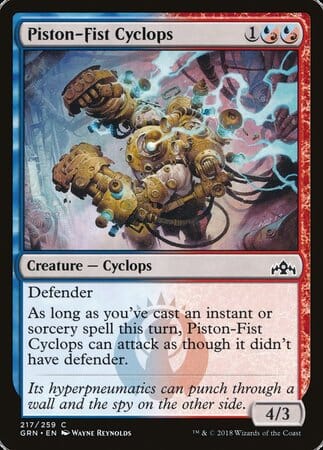 Piston-Fist Cyclops [Guilds of Ravnica] MTG Single Magic: The Gathering  | Multizone: Comics And Games