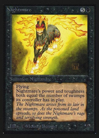 Nightmare (IE) [Intl. Collectors’ Edition] MTG Single Magic: The Gathering  | Multizone: Comics And Games
