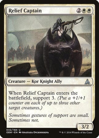 Relief Captain [Oath of the Gatewatch] MTG Single Magic: The Gathering  | Multizone: Comics And Games