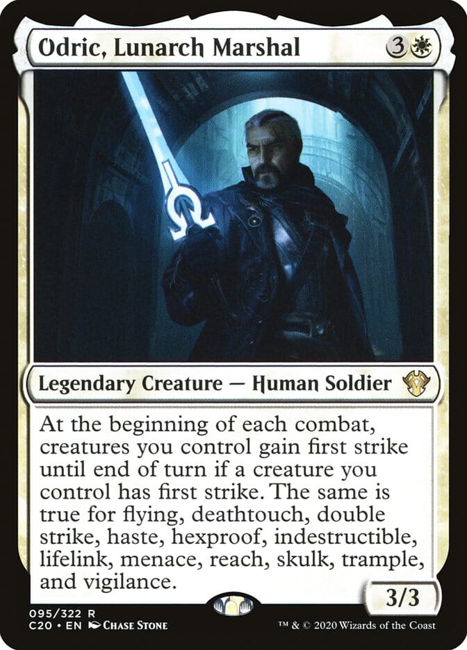 Odric, Lunarch Marshal [Commander 2020] MTG Single Magic: The Gathering  | Multizone: Comics And Games