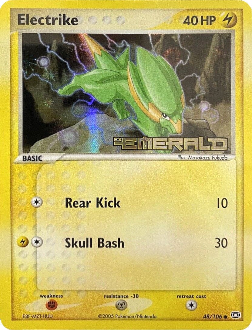 Electrike (48/106) (Stamped) [EX: Emerald] Pokemon Single Pokémon  | Multizone: Comics And Games