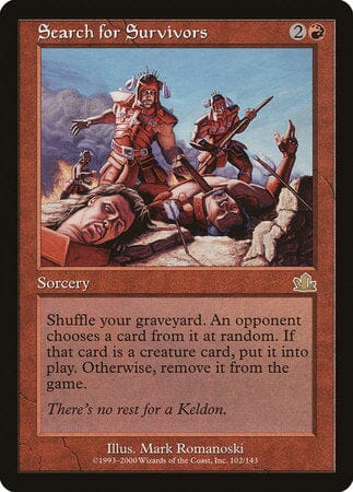 Search for Survivors [Prophecy] MTG Single Magic: The Gathering  | Multizone: Comics And Games