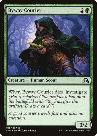 Byway Courier [Shadows over Innistrad] MTG Single Magic: The Gathering  | Multizone: Comics And Games