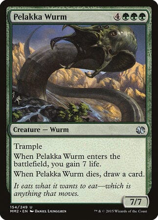 Pelakka Wurm [Modern Masters 2015] MTG Single Magic: The Gathering  | Multizone: Comics And Games