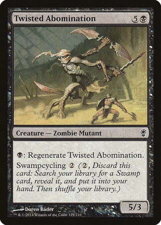 Twisted Abomination [Conspiracy] MTG Single Magic: The Gathering  | Multizone: Comics And Games