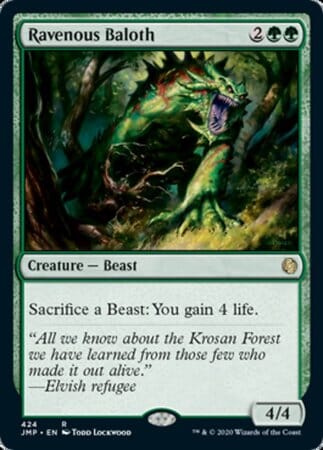 Ravenous Baloth [Jumpstart] MTG Single Magic: The Gathering  | Multizone: Comics And Games