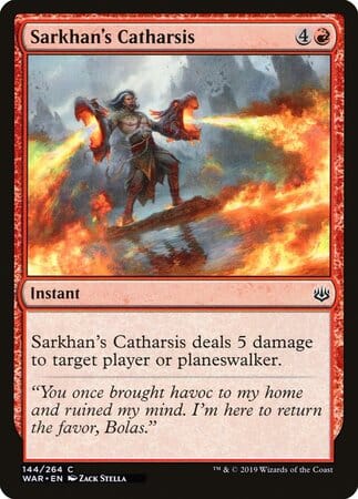 Sarkhan's Catharsis [War of the Spark] MTG Single Magic: The Gathering  | Multizone: Comics And Games