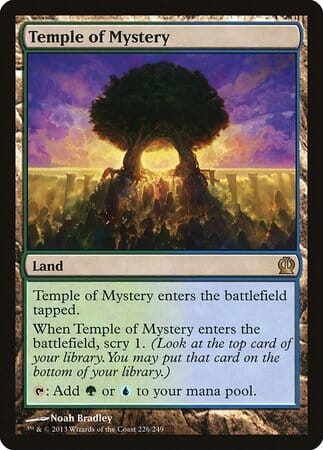 Temple of Mystery [Theros] MTG Single Magic: The Gathering  | Multizone: Comics And Games