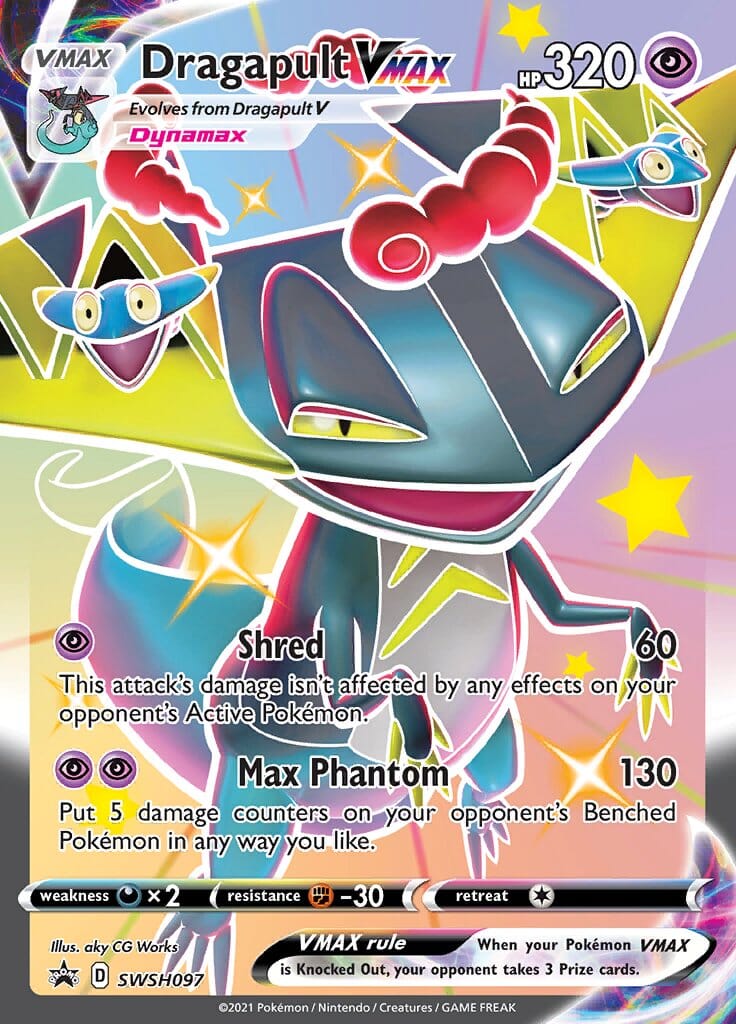 Dragapult VMAX (SWSH097) (Jumbo Card) [Sword & Shield: Black Star Promos] Pokemon Single Pokémon  | Multizone: Comics And Games