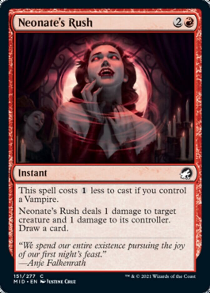 Neonate's Rush [Innistrad: Midnight Hunt] MTG Single Magic: The Gathering  | Multizone: Comics And Games