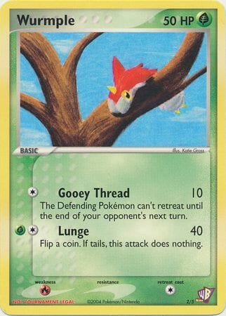 Wurmple (2/5) [Kids WB Promos] Pokemon Single Pokémon  | Multizone: Comics And Games
