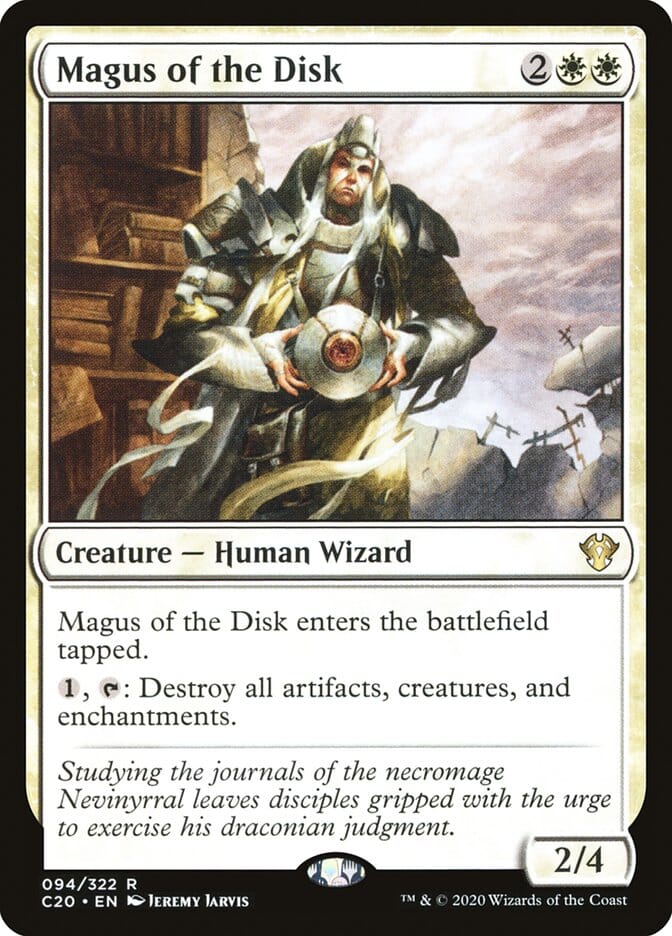 Magus of the Disk [Commander 2020] MTG Single Magic: The Gathering  | Multizone: Comics And Games