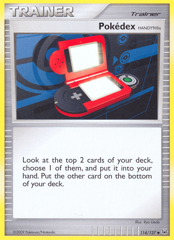 Pokedex HANDY910is (114/127) [Platinum: Base Set] Pokemon Single Pokémon  | Multizone: Comics And Games