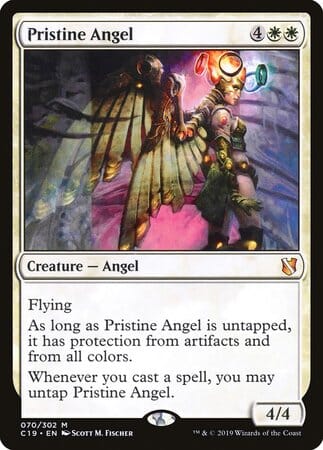 Pristine Angel [Commander 2019] MTG Single Magic: The Gathering  | Multizone: Comics And Games