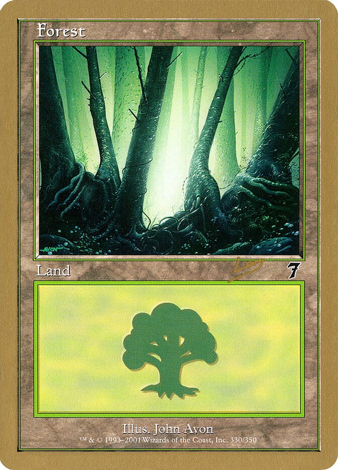 Forest (rl330) (Raphael Levy) [World Championship Decks 2002] MTG Single Magic: The Gathering  | Multizone: Comics And Games