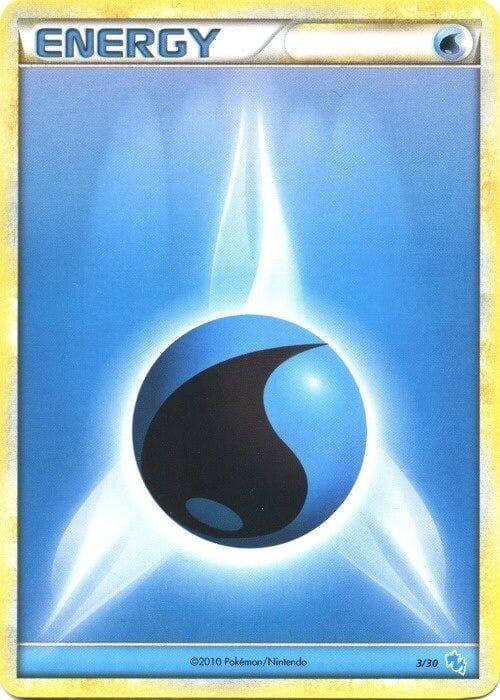 Water Energy (3/30) [HeartGold & SoulSilver: Trainer Kit - Gyarados] Pokemon Single Pokémon  | Multizone: Comics And Games