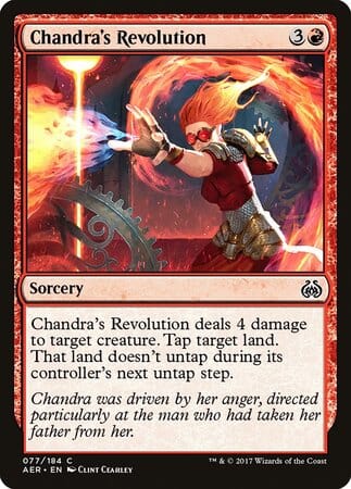 Chandra's Revolution [Aether Revolt] MTG Single Magic: The Gathering  | Multizone: Comics And Games